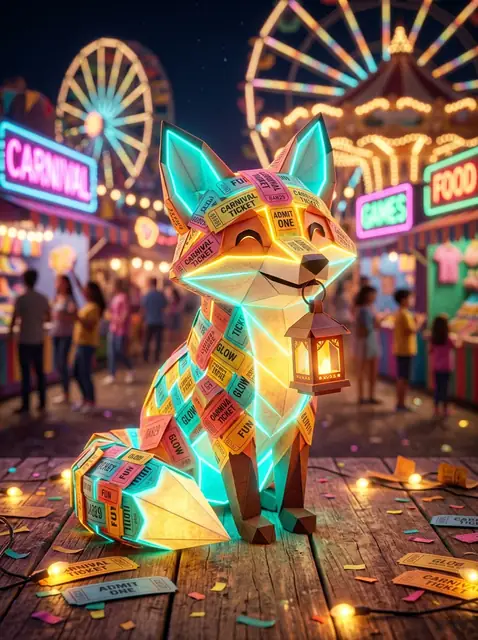 Fold the origami fox